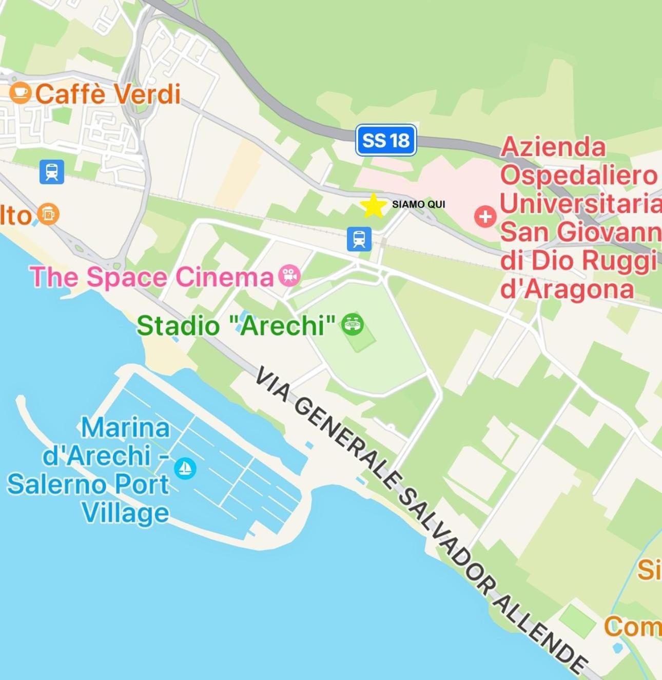 Bed and Breakfast Il Ruggi Bb Salerno Zewnętrze zdjęcie